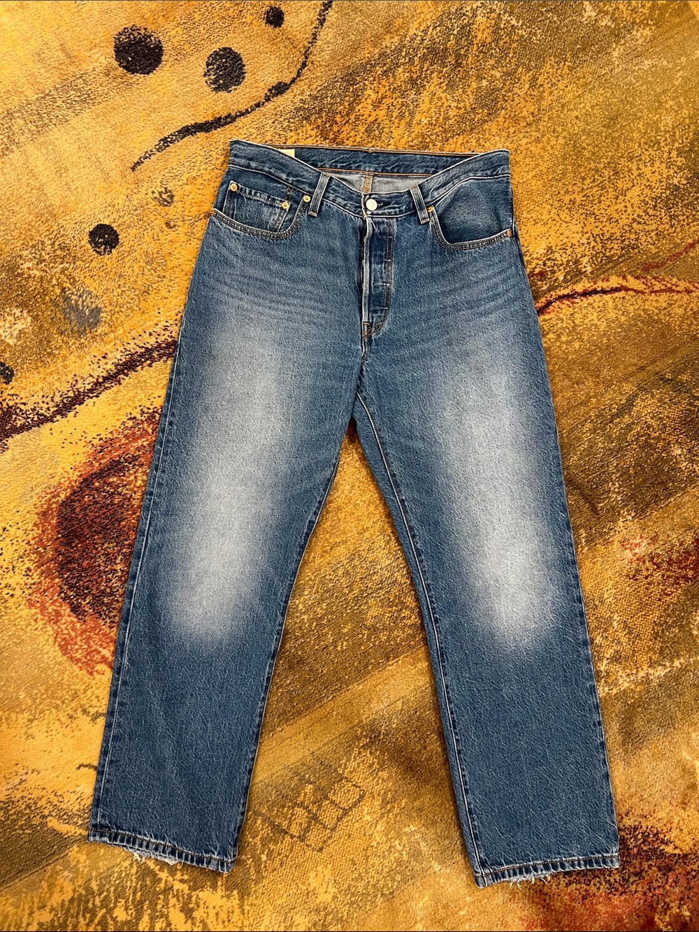 Levi’s 501 90’s lightweight midrise jeans Sz 30x29 - Picture 7 of 16